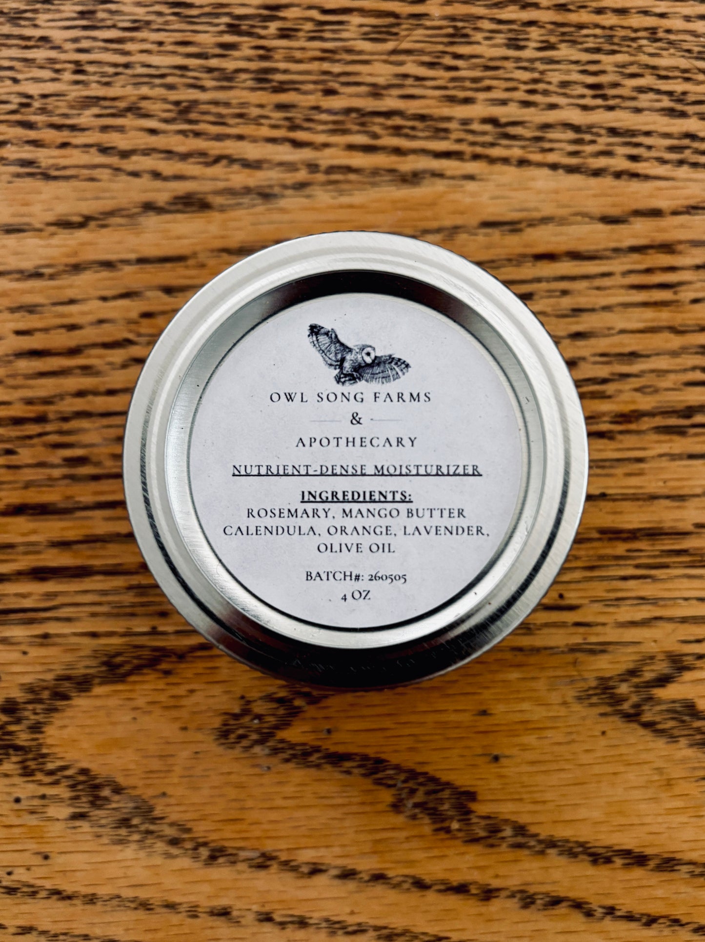 Nutrient Dense Moisturizer, 4oz