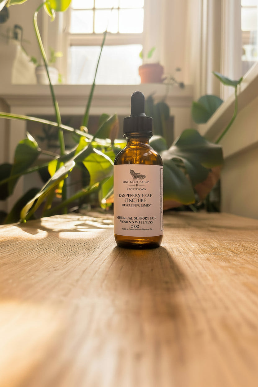 Raspberry Leaf Tincture -Period Cramp Support