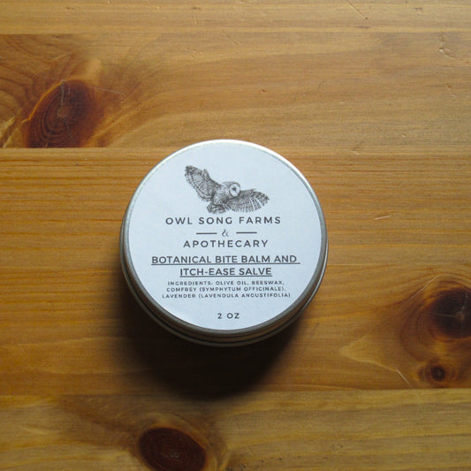 Botanical Bite Balm / Itch Ease Salve – Natural Relief for Bug Bites, Itches & Skin Irritation