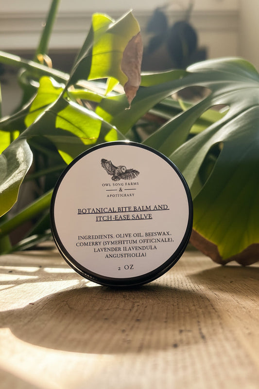 Botanical Bite Balm / Itch Ease Salve – Natural Relief for Bug Bites, Itches & Skin Irritation