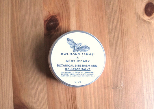 Botanical Bite Balm / Itch Ease Salve – Natural Relief for Bug Bites, Itches & Skin Irritation
