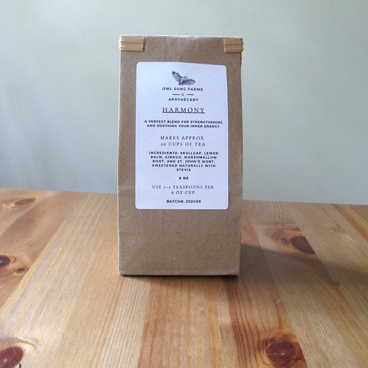 Harmony – Nervous System Support-Organic Nervine Tea (2 oz)