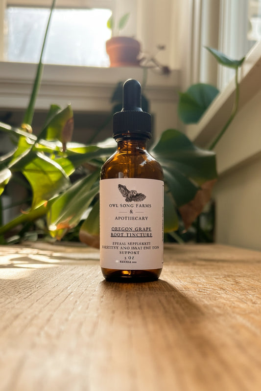 Oregon Grape Root Tincture-Digestive Support-Cancer Prevention Support