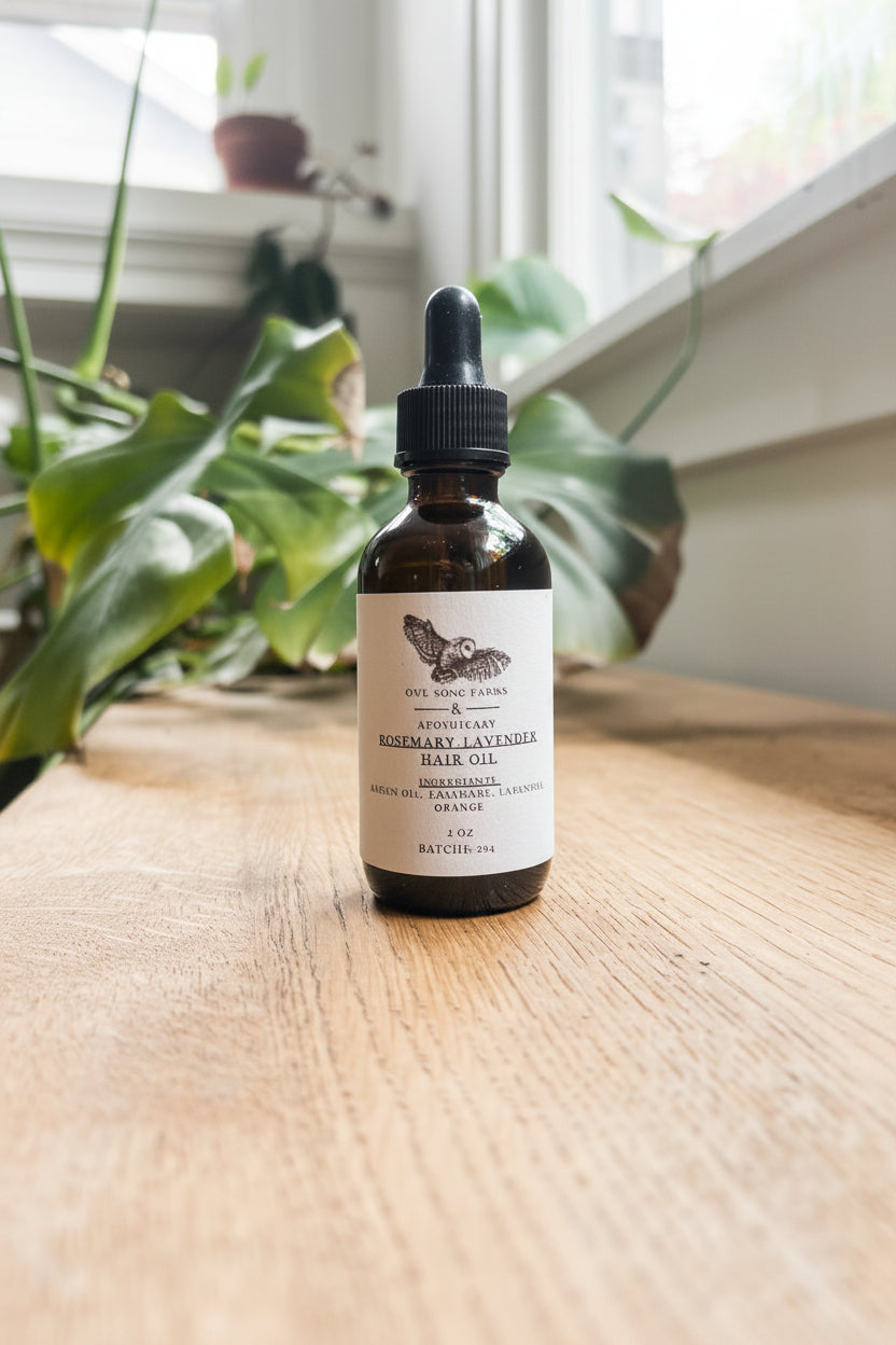 Rosemary Lavender Hair Oil-Ancient Hair Growth Support