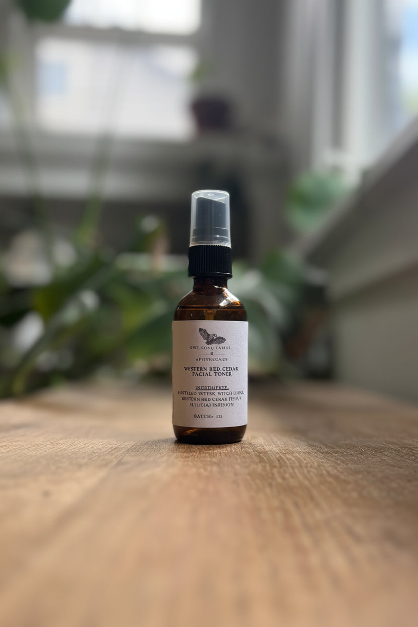 Western Red Cedar Facial Toner