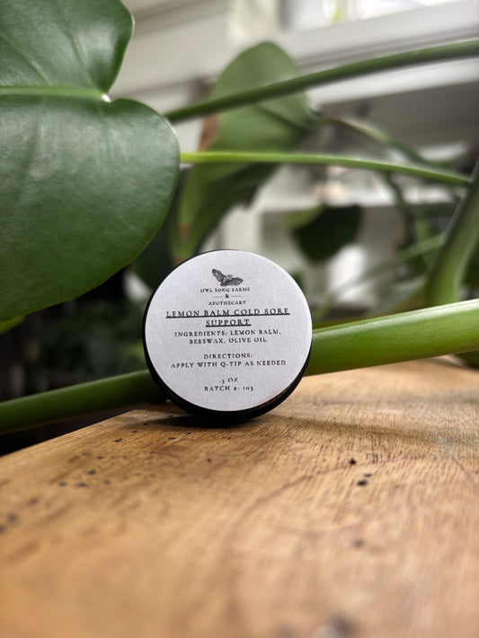 Lemon Balm Cold Sore Support